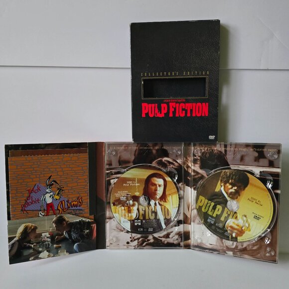 Pulp Fiction Collectors Edition DVD Set By Quentin Tarantino - Picture 3 of 13